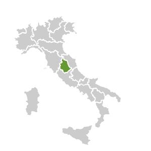 Karte von Italien